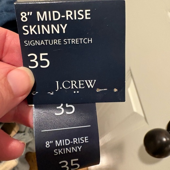 J. Crew Women's Dark Blue Skinny Jeans - Picture 4 of 5